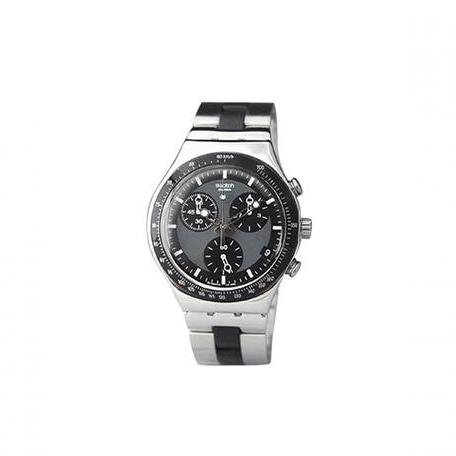 斯沃琪金属系列YCS410GX男士石英机芯表