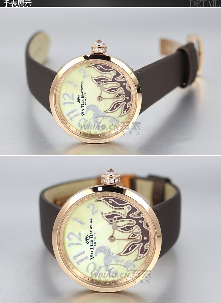 瑞士梵德宝-Nek-K Bird 系列 13240  女士石英表 手表展示