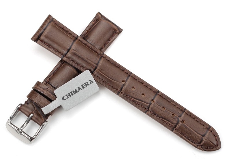 美国时尚品牌Chimaera 意大利小牛皮系列 C-16-07 平扣表带
