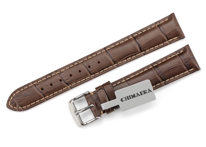 美国时尚品牌Chimaera 意大利小牛皮系列 C-18-08 平扣表带