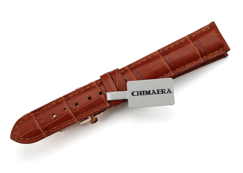美国时尚品牌Chimaera 美彩系列 C-21-03ZM 小牛皮表带