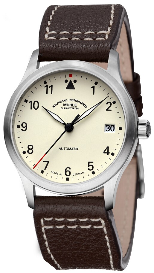 德国品牌：格拉苏蒂·莫勒Muehle·Glashuette-Sporty Instrument Watches系列 M1-37-84-LB  中性机械表