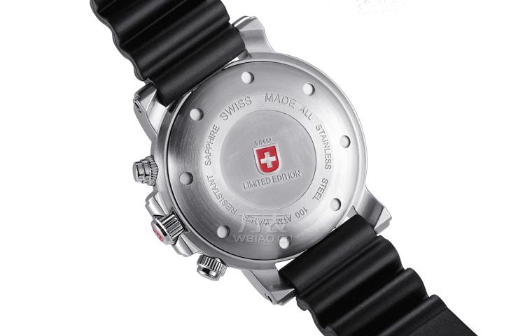 潜水吉尼斯纪录品牌：瑞士军表SWISS MILITARY-海洋Marine系列 17251 男士深度潜水腕表