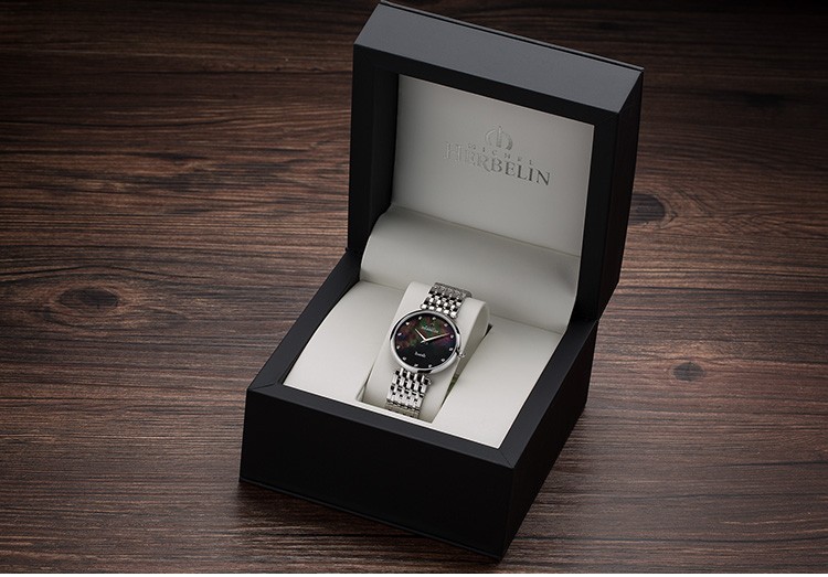【6.20-7.31期间购买专享5年延保！】赫柏林-Epsilon 灵动系列 17345/B99 钻石刻度女士时尚腕表（已绝版）