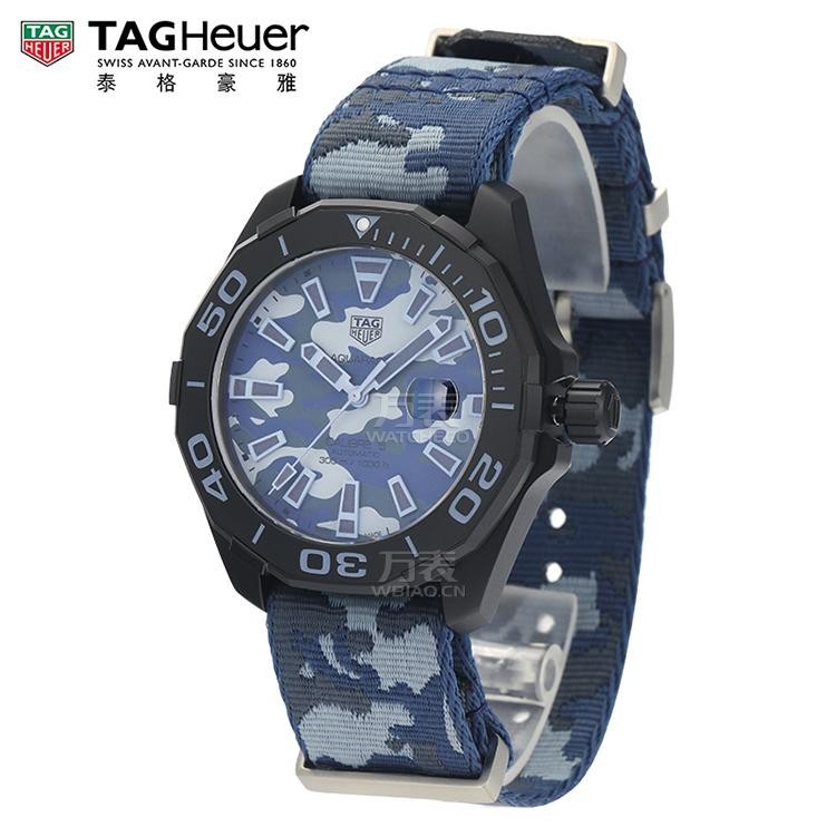 泰格豪雅(tag heuer)-竞潜aquaracer系列 way208d.fc8221 机械男表