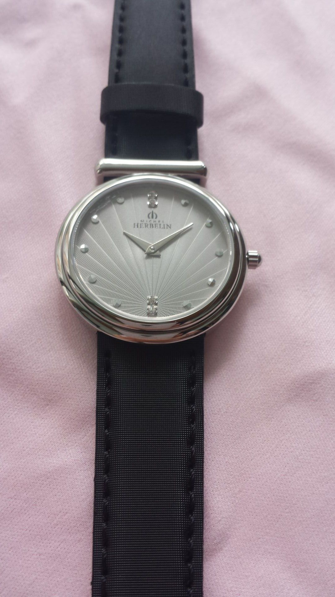 赫柏林17465/52sn价格及图片,michel herbelinattelage 心弦女士手表