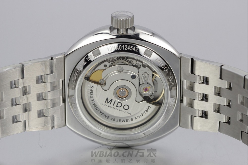 美度MIDO-完美系列  M8330.4.38.1 男士机械表表底