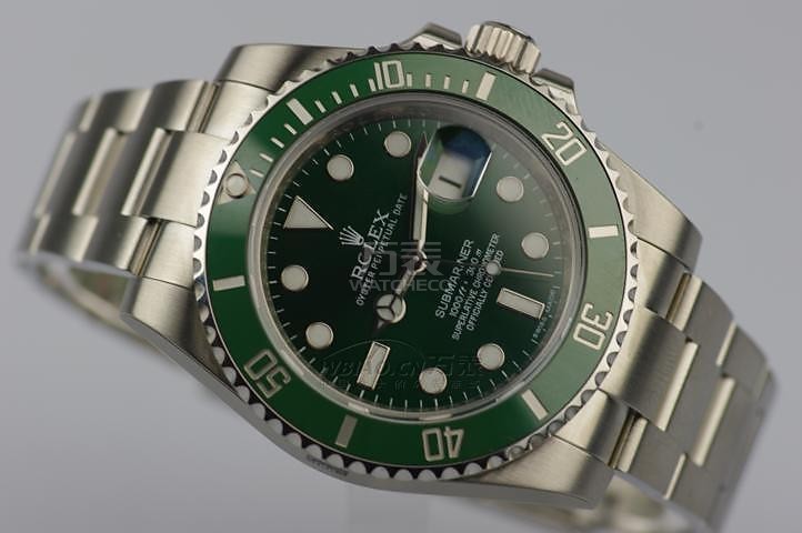 劳力士ROLEX-潜航者型系列 116610-LV-97200绿 男士机械表