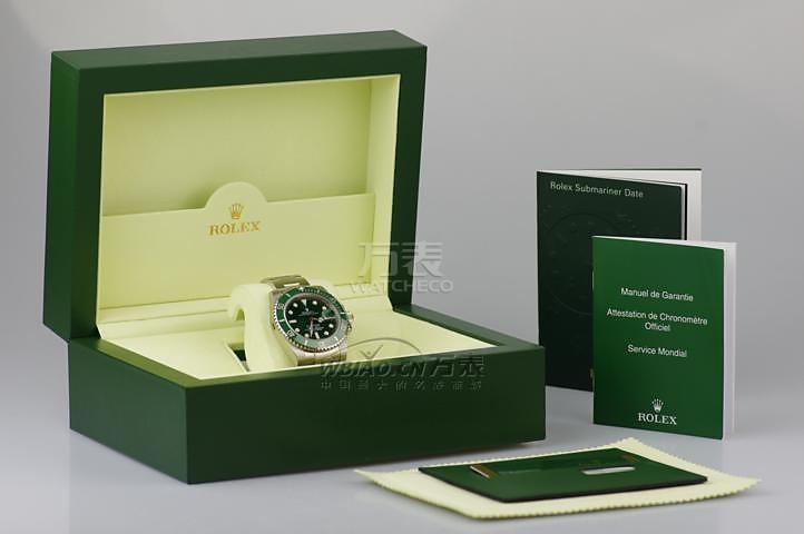 劳力士ROLEX-潜航者型系列 116610-LV-97200绿 男士机械表