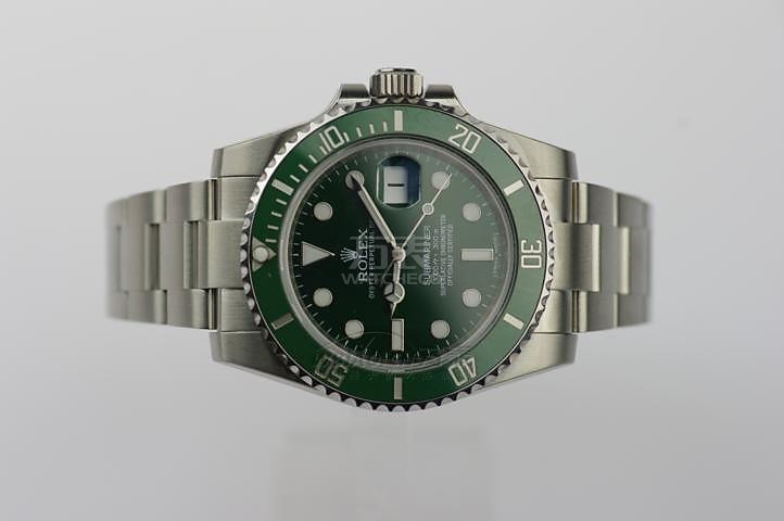 劳力士ROLEX-潜航者型系列 116610-LV-97200绿 男士机械表