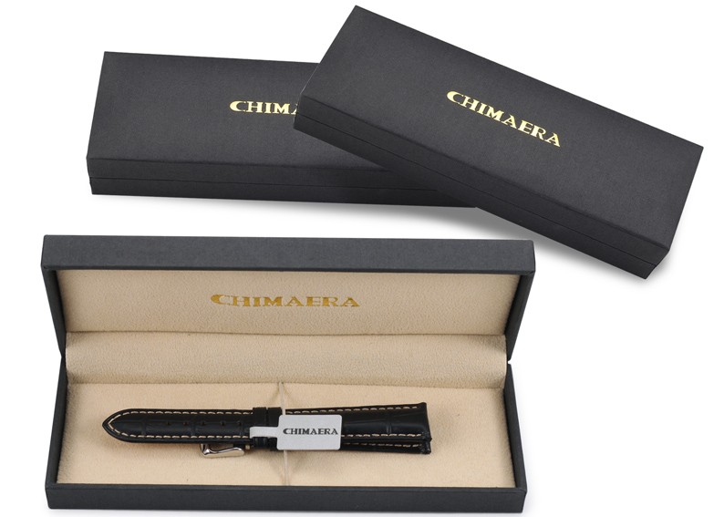 美国时尚品牌Chimaera 意大利小牛皮系列 C-18-02 平扣表带