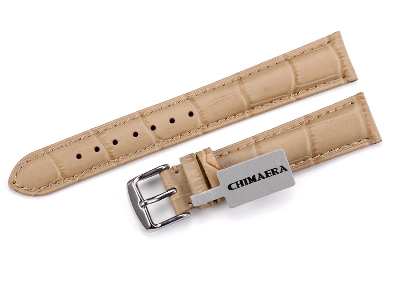 美国时尚品牌Chimaera 意大利小牛皮系列 C-19-10 平扣表带