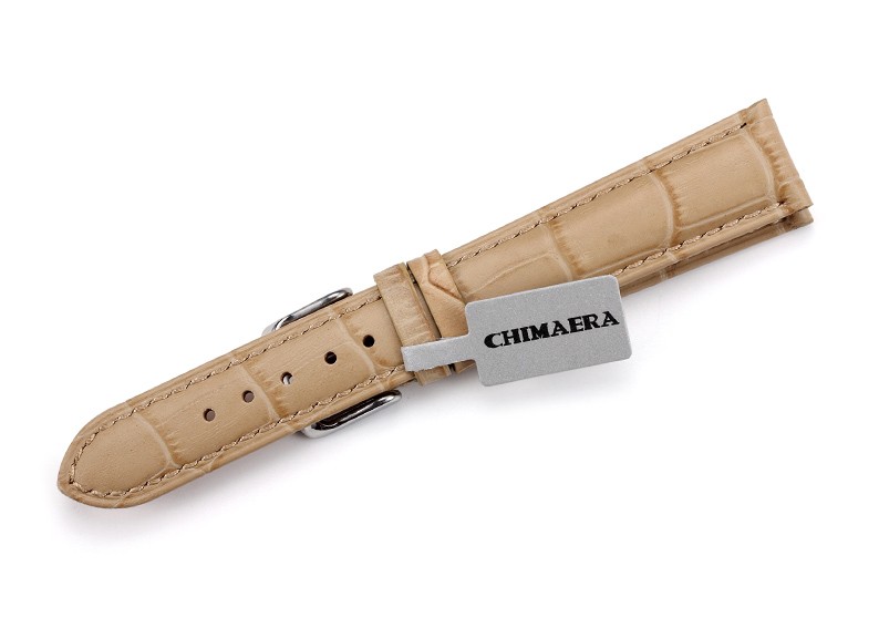 美国时尚品牌Chimaera 意大利小牛皮系列 C-19-10 平扣表带
