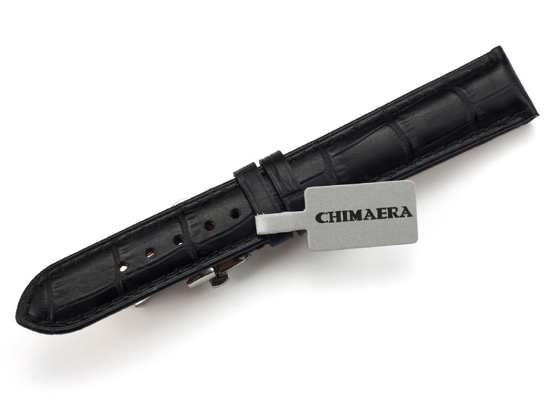 美国时尚品牌Chimaera 意大利小牛皮系列 C-18-01Z 折叠扣表带