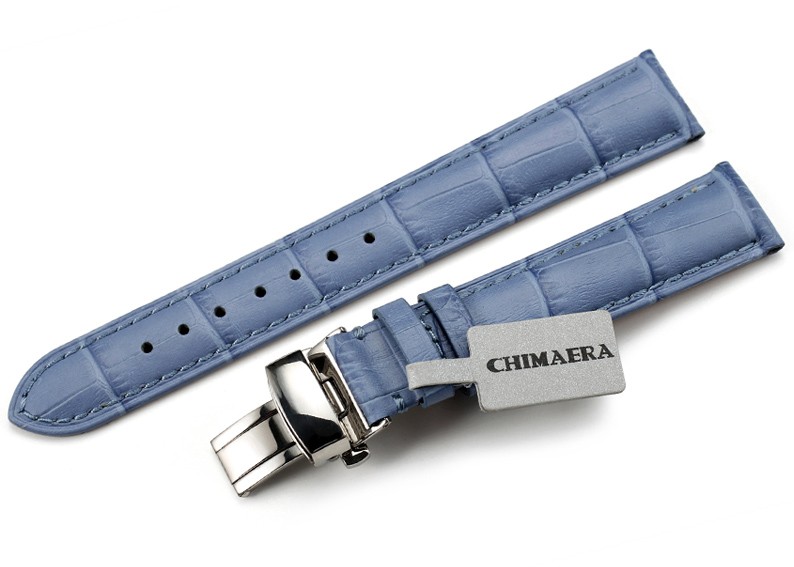 美国时尚品牌Chimaera 意大利小牛皮系列 C-18-13Z 折叠扣表带