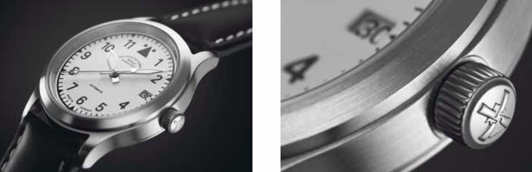 德国品牌：莫勒-格拉苏蒂 Muehle Glashuette-Sporty Instrument Watches系列 M1-37-51-LB 女士机械表