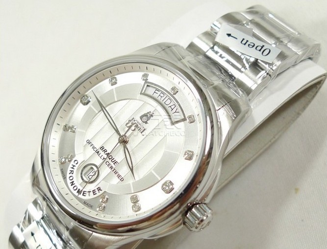 依波路-布拉克系列 gs7350wc3-2590 机械男表