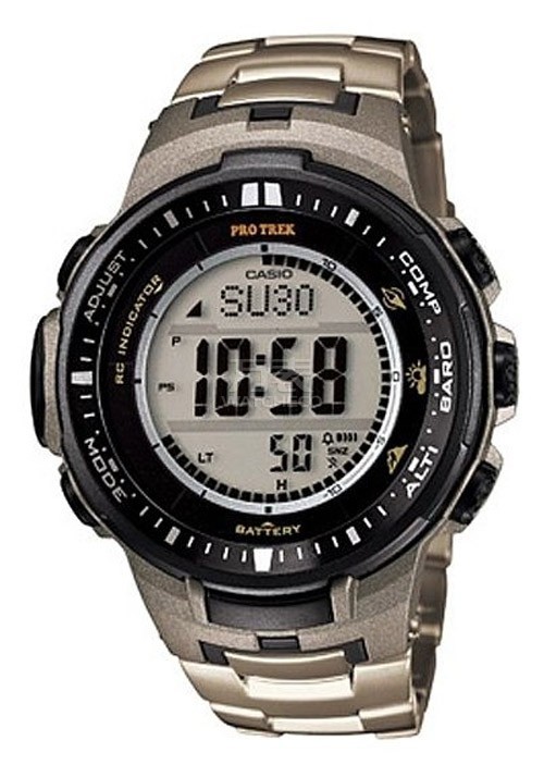 卡西欧casio-protrek系列 prw-3000t-7dr 男士光能表