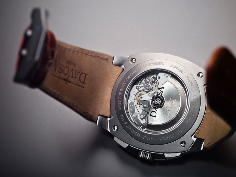 瑞士迪沃斯（DAVOSA）-Titanium Chronograph系列 16150515 男士机械表