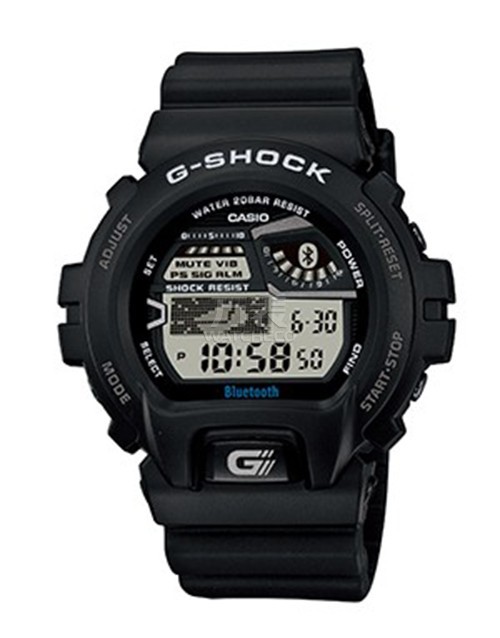 卡西欧casio-g-shock系列 gb-6900ab-1b 男士蓝牙腕表
