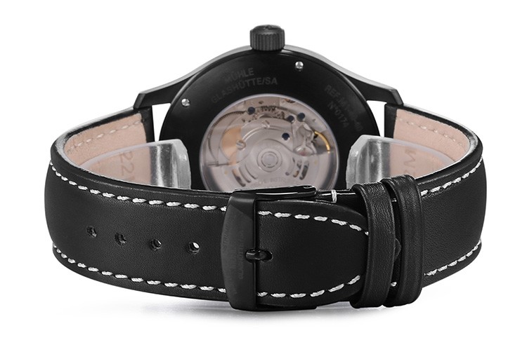 德国品牌：格拉苏蒂·莫勒 Muehle·Glashuette-Sporty Instrument Watches 运动系列 M1-40-43/1-LB 机械男表