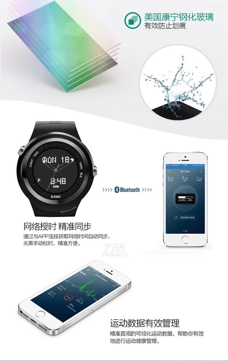 宜准EZON -S系列 S3A01 智能手表