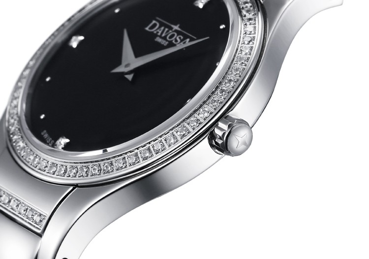 瑞士高性价比腕表品牌！瑞士迪沃斯（DAVOSA）-Luna star系列 16857365 石英女表