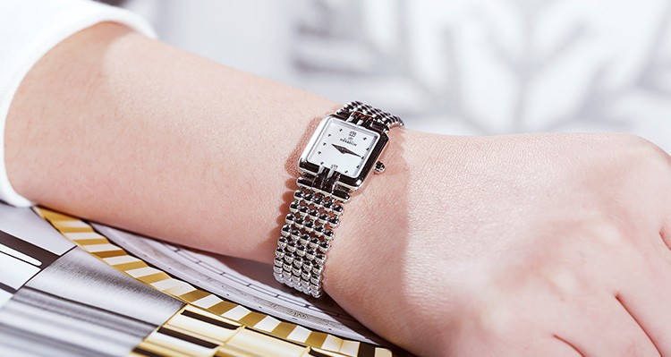 3月31日前购买，享有全球5年质保！法国精致腕表品牌：赫柏林-Perles 珍珠系列17473/B59 女士腕表