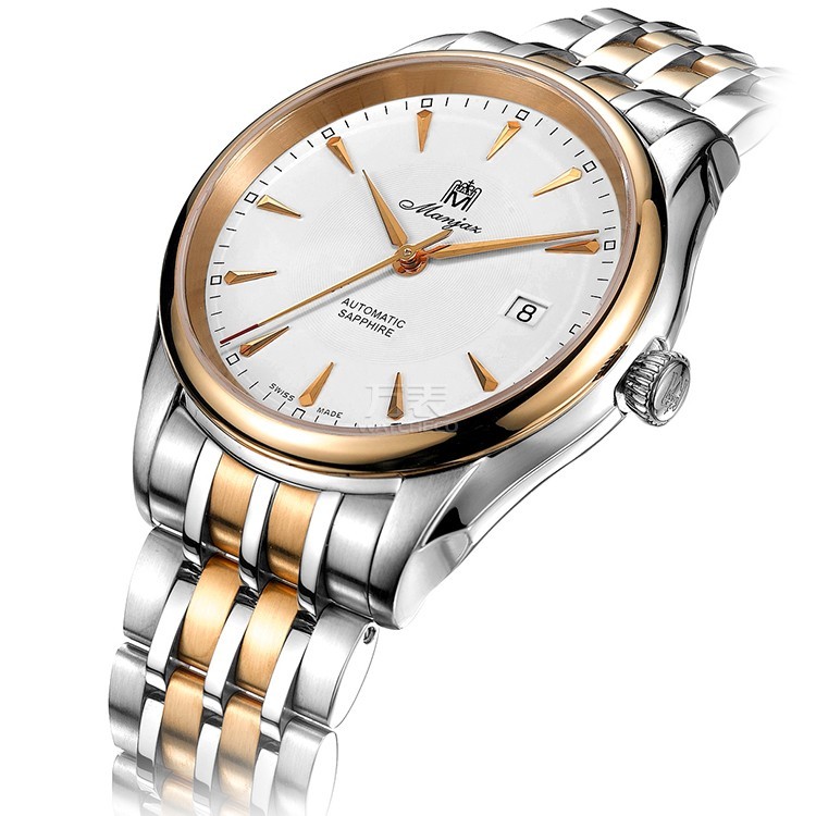 名爵manjaz-阿波罗系列 7108m sr-wr-a1 自动机械男表