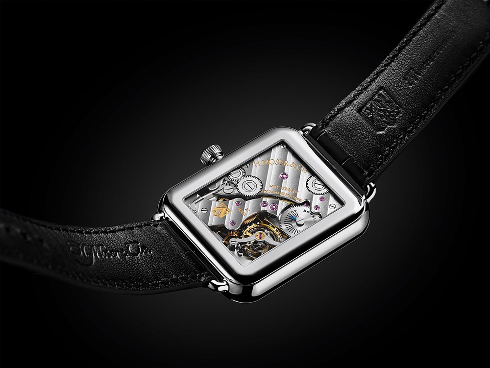 瑞士亨利·慕时 H.Moser & Cie Swiss Alp Watch系列 5324-0201 午夜蓝fumé 机械男表