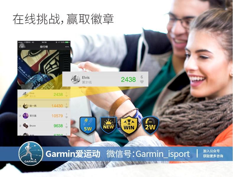 佳明Garmin-Forerunner系列  Forerunner   35 多功能GPS户外手表