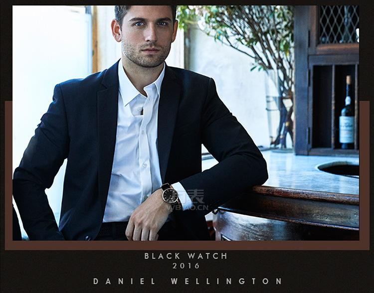 DW 丹尼尔惠灵顿（Daniel Wellington）— Dapper系列 DW00100129 石英男表