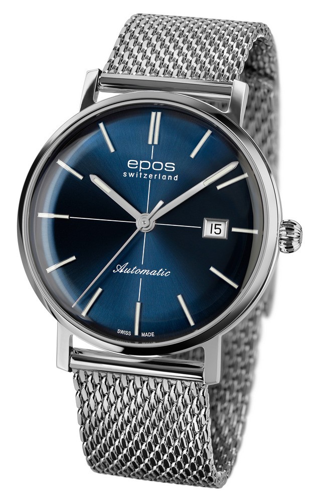 瑞士艺术制表大师爱宝时(epos)-originale原创系列 穹顶之上 湖天蓝