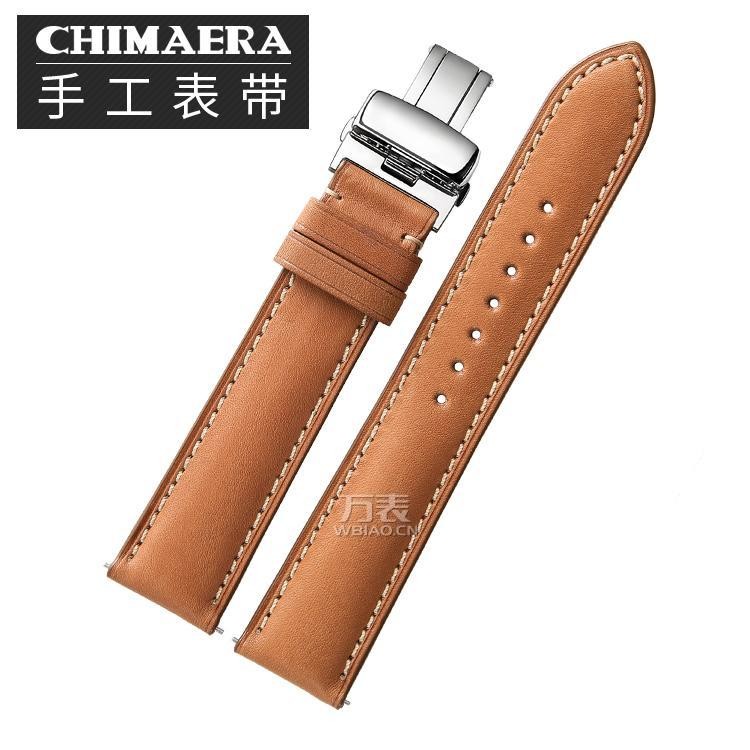 CHIMAERA-法国小牛皮系列 CHC18-04-CBK107 真皮手工表带