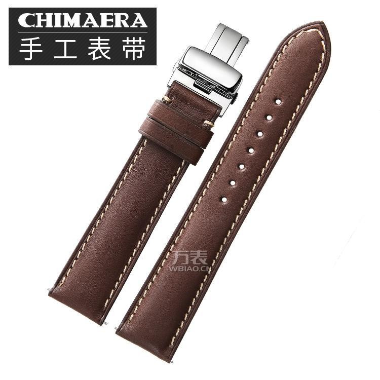 CHIMAERA-法国小牛皮系列 CHC18-06-CBK107 真皮手工表带