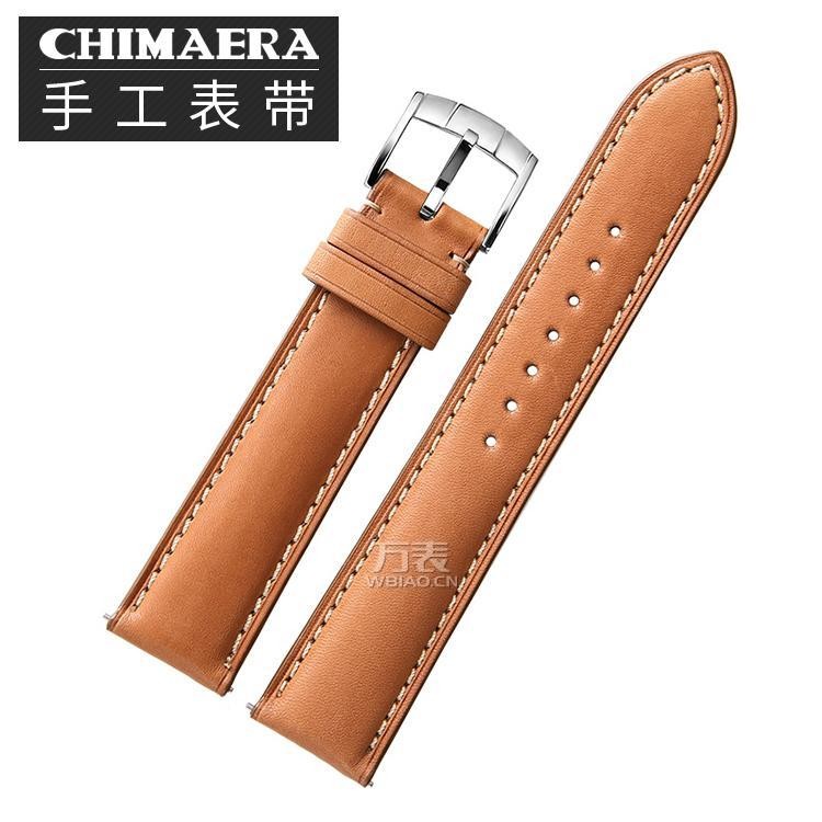 CHIMAERA-法国小牛皮系列 CHC18-04-CBK110 真皮手工表带