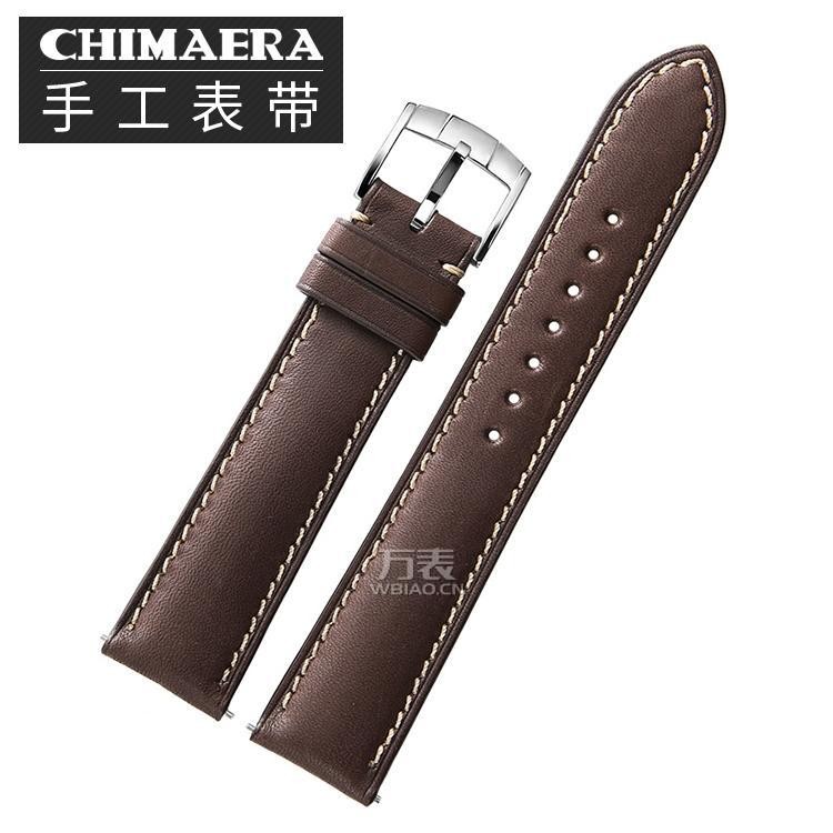 CHIMAERA-法国小牛皮系列 CHC18-06-CBK110 真皮手工表带