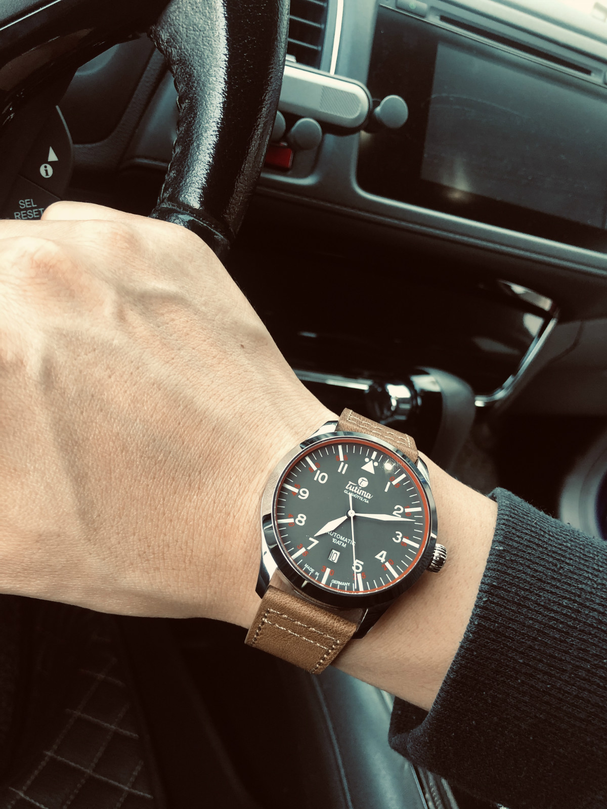 拓天马6105-03价格及图片,tutimaflieger 飞行员男士手表怎么样「万表