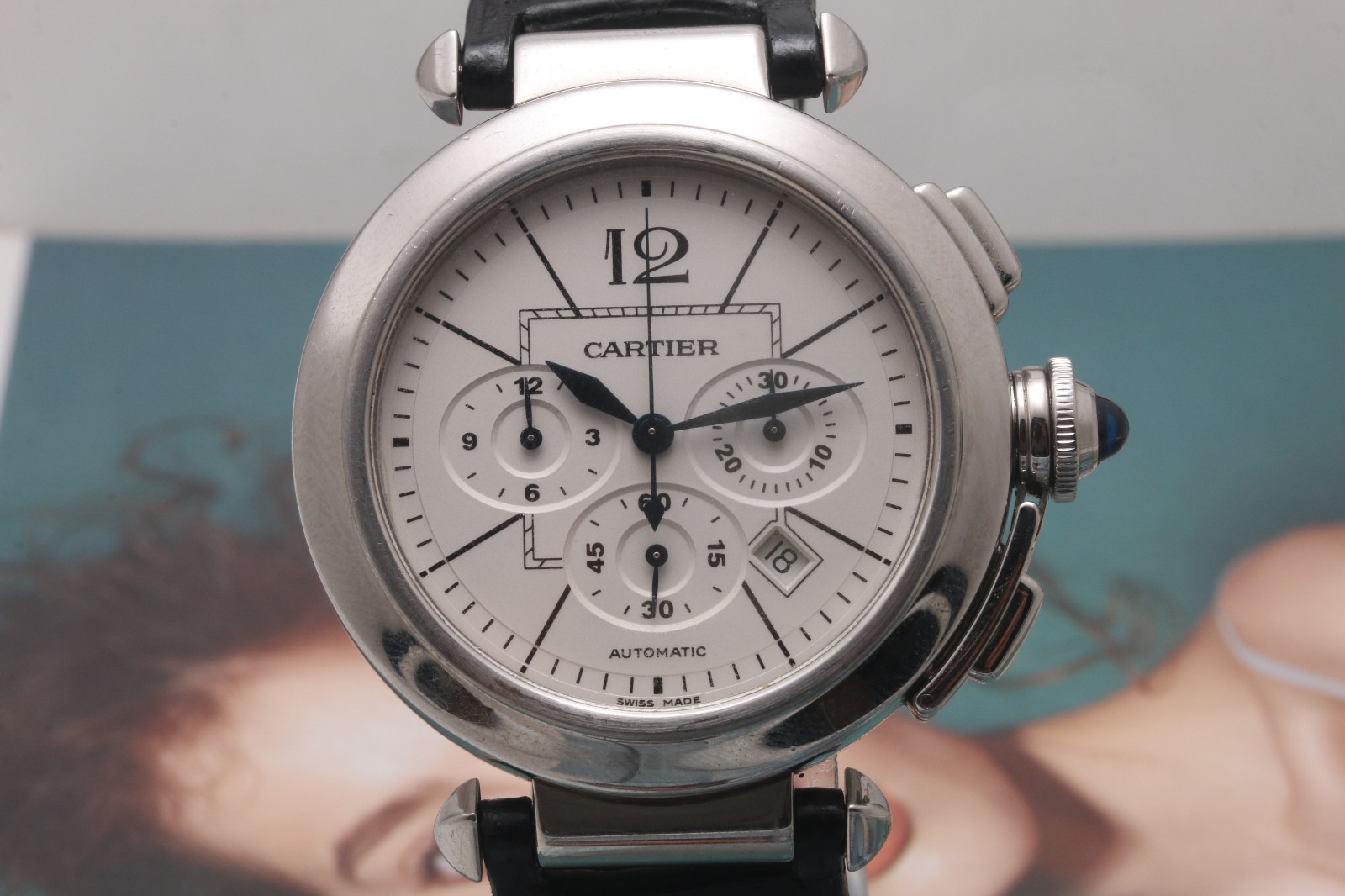 二手95新卡地亚w3108555手表价格,值多少钱?