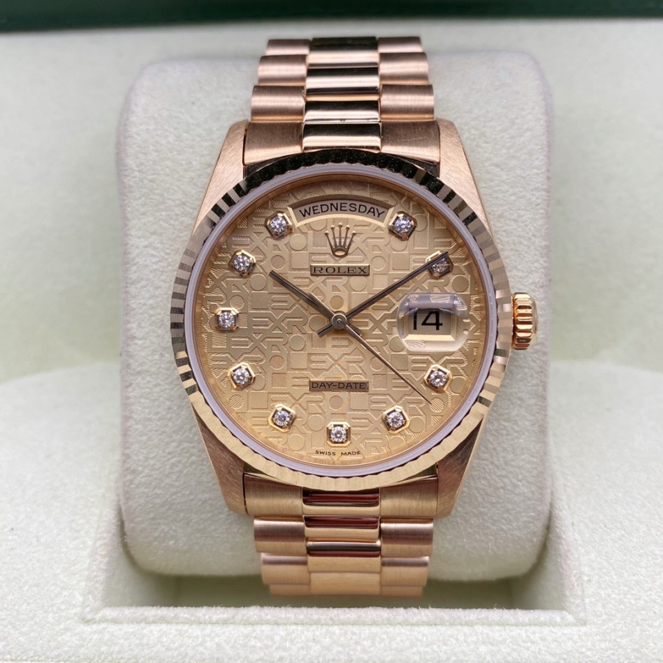 二手95新劳力士18238手表价格,值多少钱?