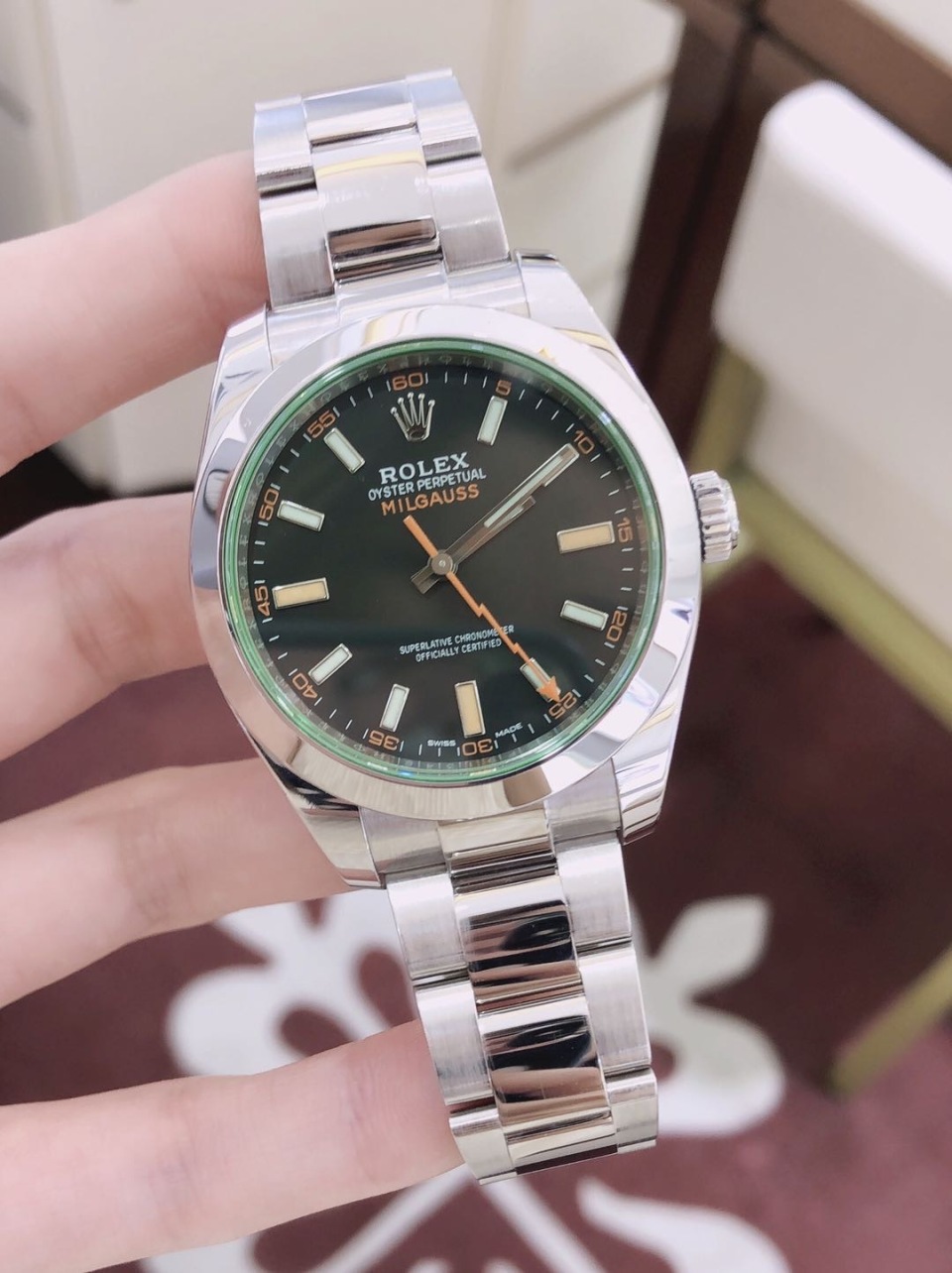 二手95新劳力士116400gv手表价格,值多少钱?