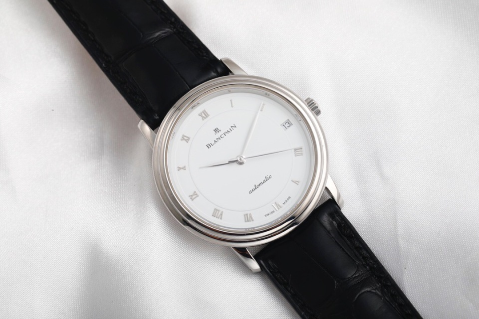 二手95新宝珀6127-1127-55手表价格,值多少钱?