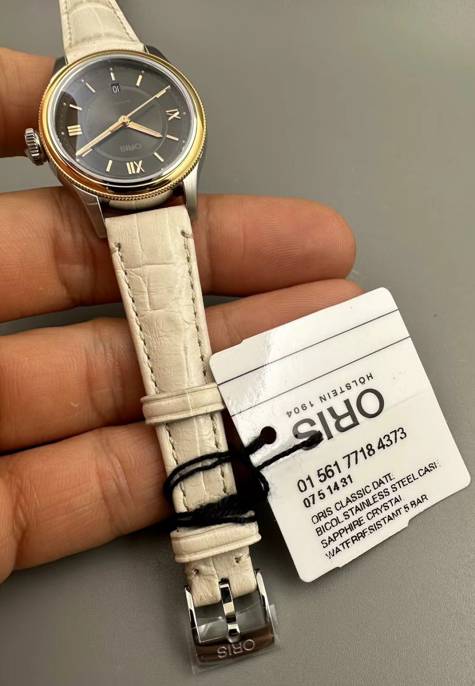 二手未使用豪利时56177184373lsb手表价格,值多少钱?