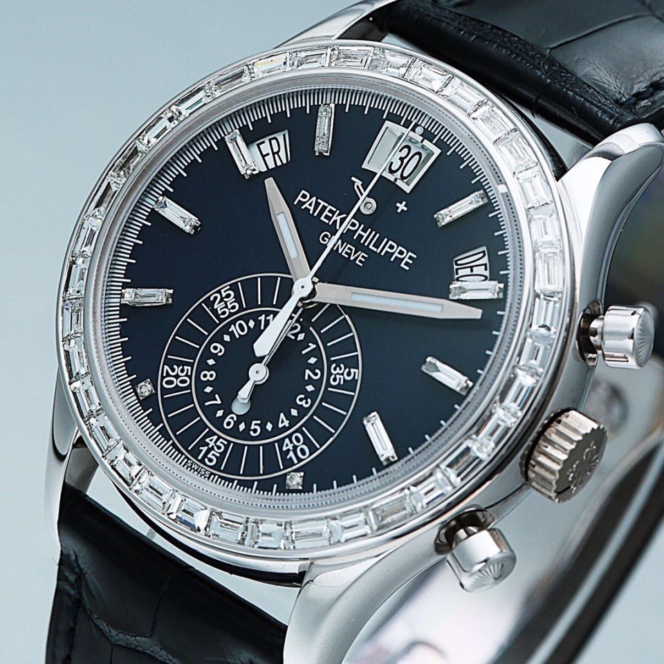 二手95新百达翡丽5961后钻手表价格,值多少钱?