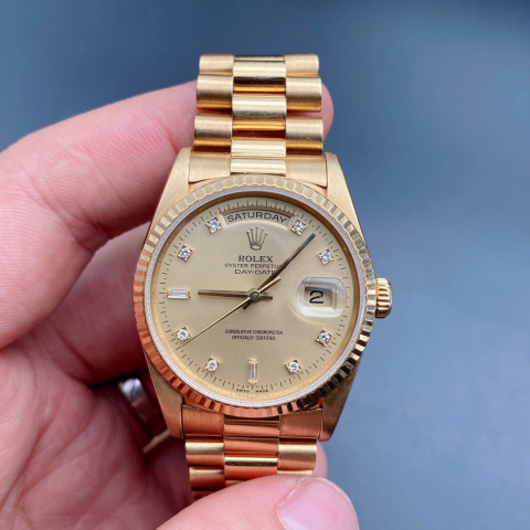 二手95新劳力士18238手表价格,值多少钱?