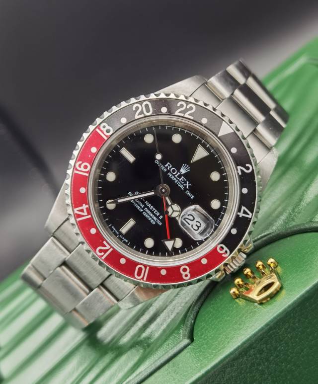 图文详情劳力士 格林尼治型系列16710 自动机械男士腕表,表径40毫米