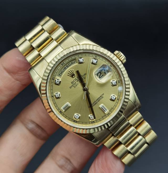 二手95新劳力士118238手表价格,值多少钱?