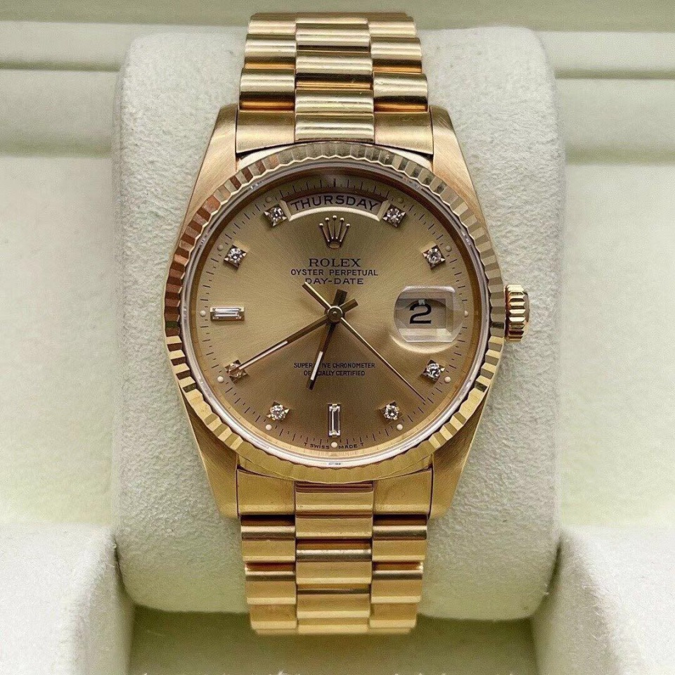 二手95新劳力士18238手表价格,值多少钱?