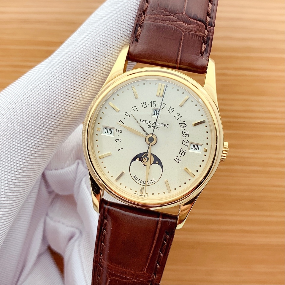 二手90新百达翡丽5050j手表价格,值多少钱?