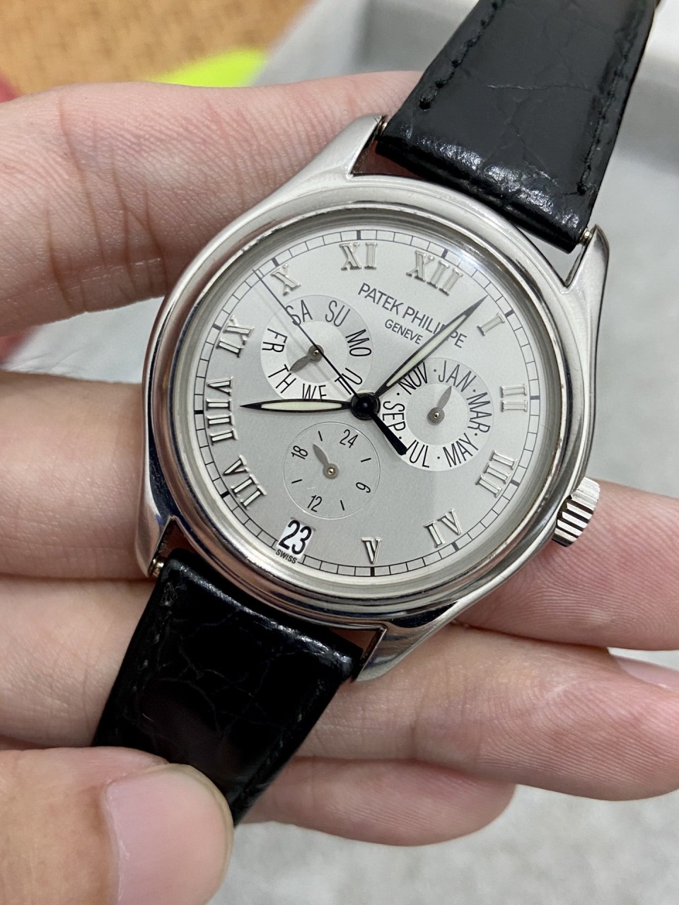 二手95新百达翡丽5035g手表价格,值多少钱?
